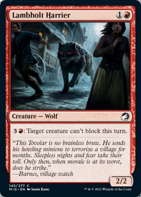 Lambholt Harrier (Innistrad: Midnight Hunt) Near Mint