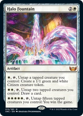 Halo Fountain (Streets of New Capenna) Light Play