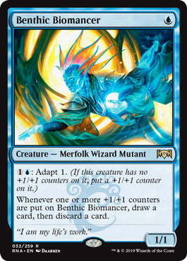 Benthic Biomancer (Ravnica Allegiance) Medium Play