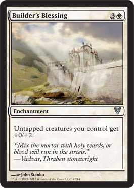 Builder's Blessing (Avacyn Restored) Medium Play
