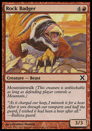 Rock Badger (10th Edition) Near Mint