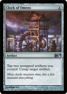 Clock of Omens (Magic 2013 Core Set) Medium Play Foil