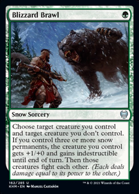 Blizzard Brawl (Kaldheim) Light Play