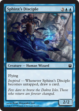 Sphinx's Disciple (Born of the Gods) Near Mint