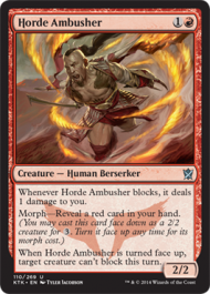 Horde Ambusher (Khans of Tarkir) Near Mint