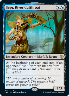 Sygg, River Cutthroat (Commander 2020 Zendikar Rising) Near Mint