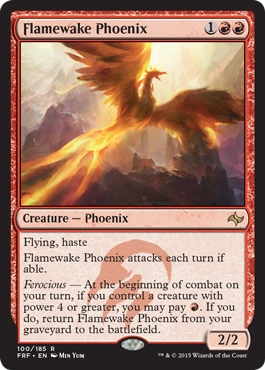 Flamewake Phoenix (Fate Reforged) Medium Play
