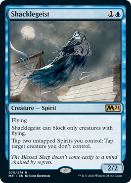 Shacklegeist (Magic 2021 Core Set) Near Mint