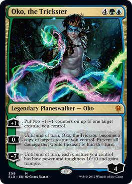Oko, the Trickster (Throne of Eldraine) Near Mint