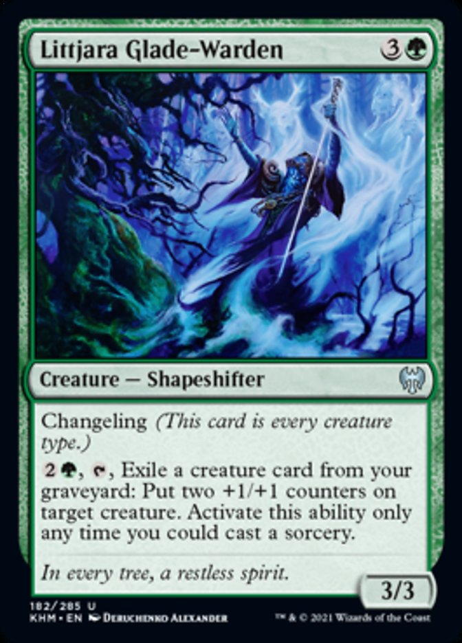 Littjara Glade-Warden (Kaldheim) Near Mint