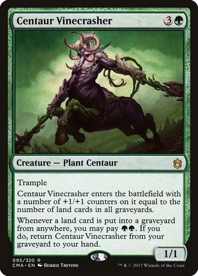 Centaur Vinecrasher (Commander Anthology) Light Play