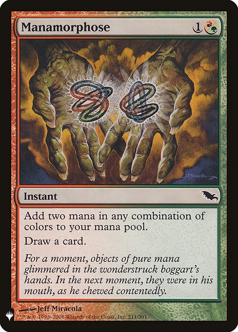 Manamorphose (Mystery Booster) Near Mint