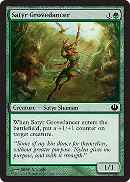 Satyr Grovedancer (Journey into Nyx) Medium Play