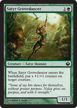 Satyr Grovedancer (Journey into Nyx) Near Mint