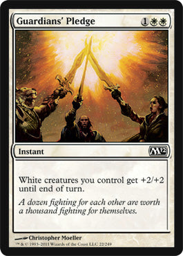 Guardians' Pledge (Magic 2012 Core Set) Near Mint