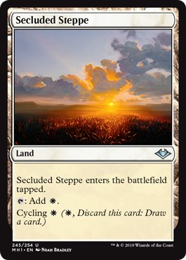 Secluded Steppe (Modern Horizons) Near Mint Foil
