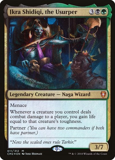 Ikra Shidiqi, the Usurper (Commander Anthology Volume II) Near Mint Foil