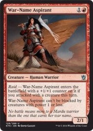War-Name Aspirant (Khans of Tarkir) Near Mint