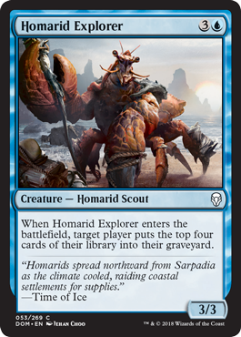 Homarid Explorer (Dominaria) Near Mint