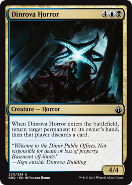 Dinrova Horror (Battlebond) Medium Play