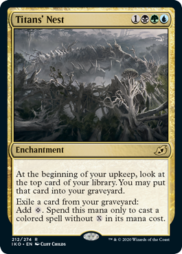 Titans' Nest (Ikoria: Lair of Behemoths) Light Play