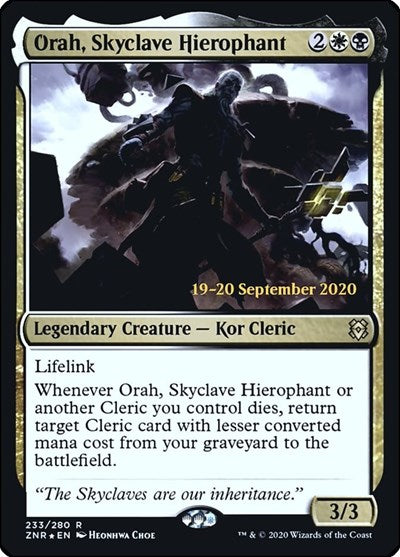 Orah, Skyclave Hierophant (Promos: Prerelease Cards) Near Mint Foil