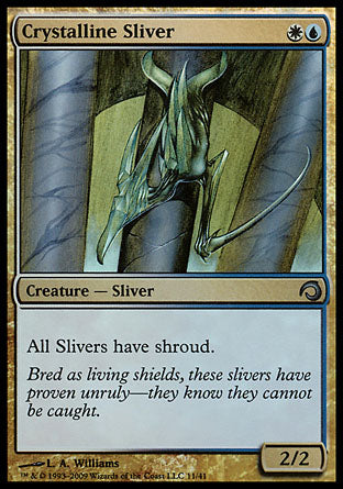 Crystalline Sliver (Premium Deck Series: Slivers) Medium Play Foil