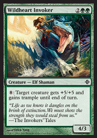 Wildheart Invoker (Rise of the Eldrazi) Medium Play