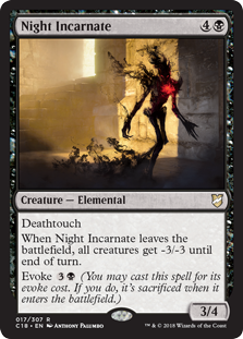 Night Incarnate (Commander 2018) Near Mint