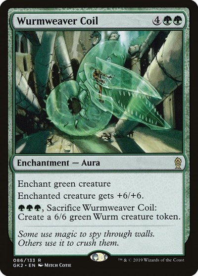 Wurmweaver Coil (Ravnica Allegiance: Guild Kits) Light Play