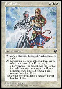 Soul Echo (Mirage) Medium Play