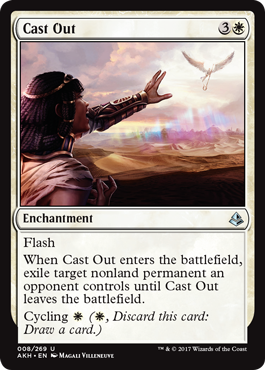 Cast Out (Amonkhet) Medium Play Foil