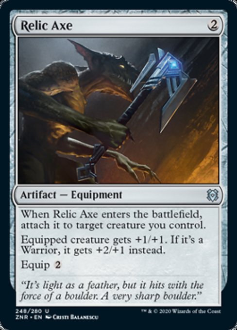 Relic Axe (Zendikar Rising) Near Mint