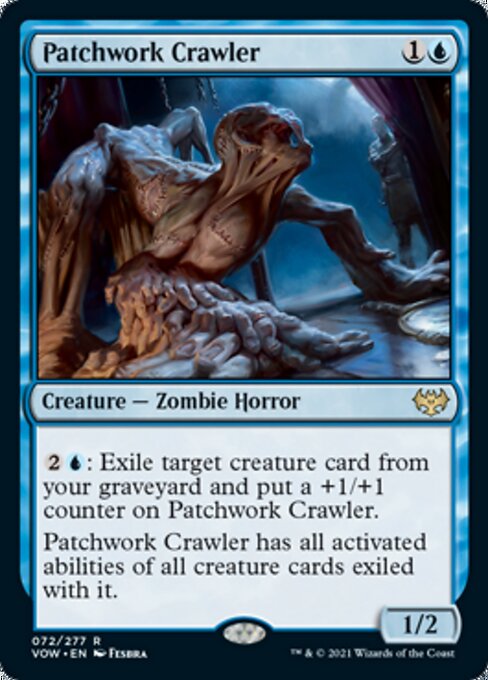 Patchwork Crawler (Innistrad: Crimson Vow) Light Play