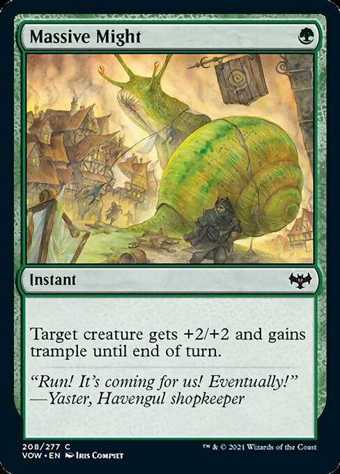 Massive Might (Innistrad: Crimson Vow) Near Mint