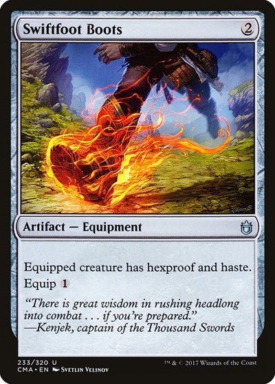 Swiftfoot Boots (Commander Anthology) Near Mint