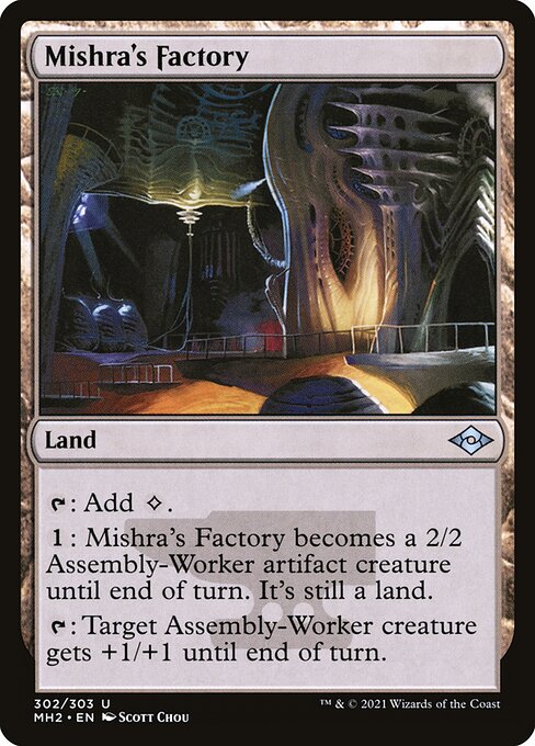 Mishra's Factory (Foil Etched) (Modern Horizons 2) Near Mint Foil