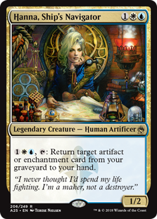 Hanna, Ship's Navigator (Masters 25) Near Mint