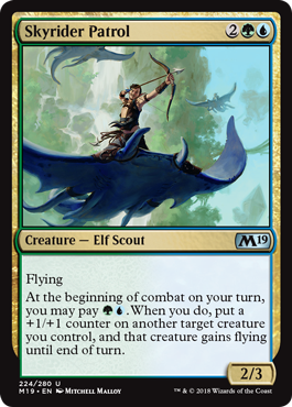 Skyrider Patrol (Magic 2019 Core Set) Near Mint