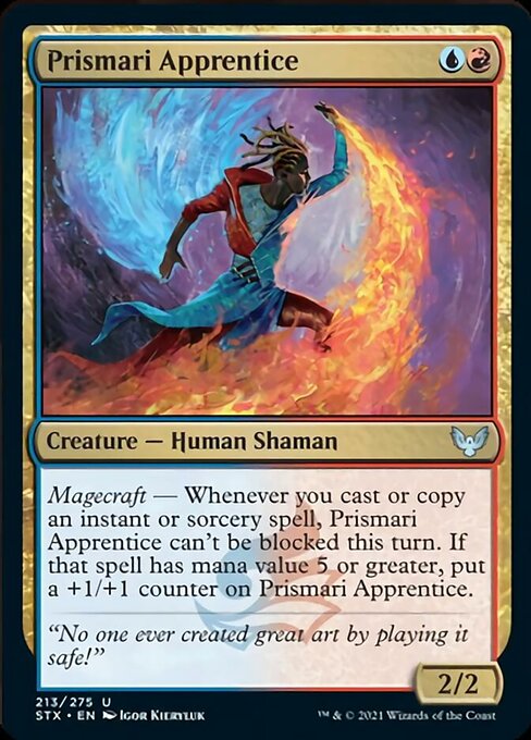 Prismari Apprentice (Strixhaven) Near Mint