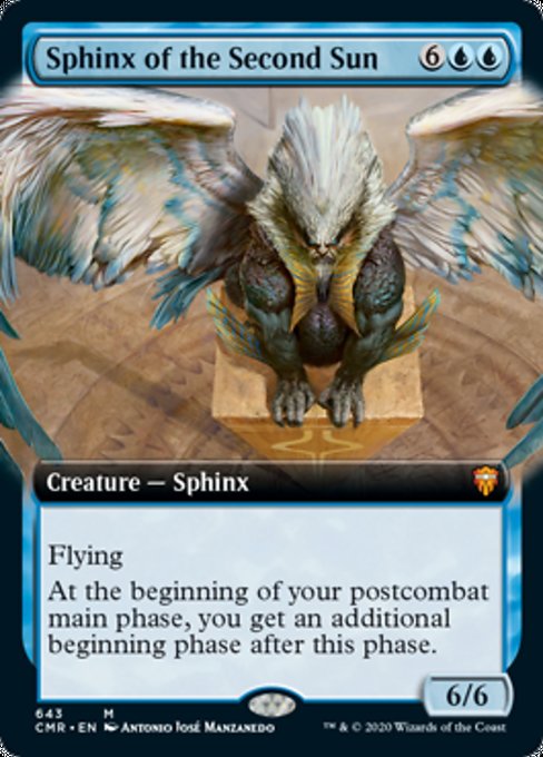 Sphinx of the Second Sun (Extended Art) (Commander Legends) Near Mint