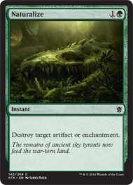 Naturalize (Khans of Tarkir) Near Mint