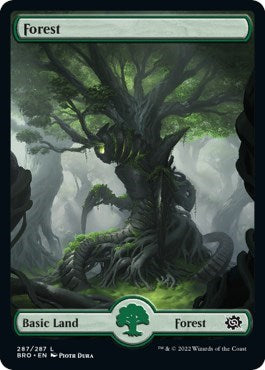 Forest (287) - Full Art (The Brothers' War) Near Mint