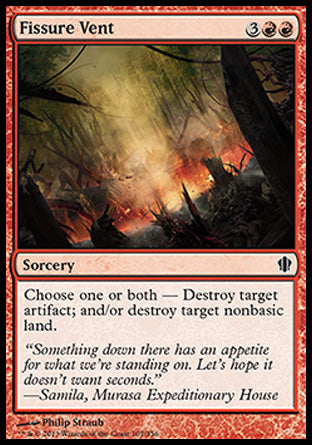 Fissure Vent (Commander 2013 Edition) Light Play