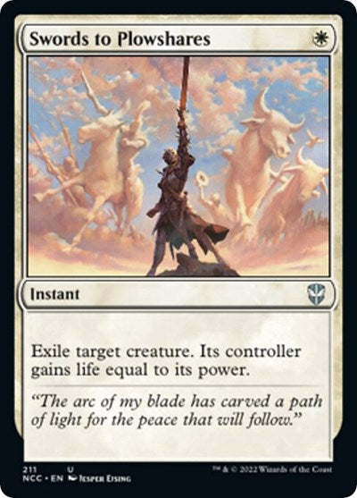 Swords to Plowshares (Commander: Streets of New Capenna) Near Mint