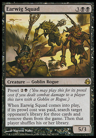 Earwig Squad (Morningtide) Light Play Foil