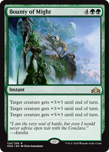 Bounty of Might (Guilds of Ravnica) Near Mint Foil