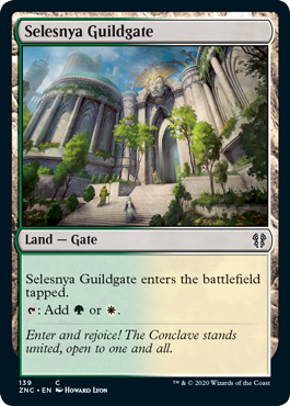 Selesnya Guildgate (Commander 2020 Zendikar Rising) Near Mint