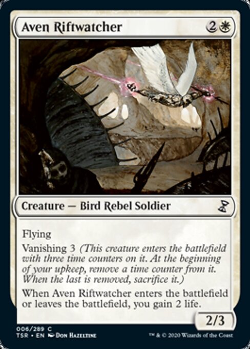 Aven Riftwatcher (Time Spiral Remastered) Medium Play