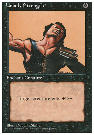 Unholy Strength (4th Edition) Medium Play